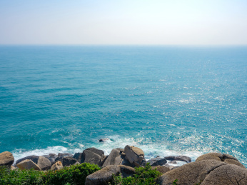 中国海南三亚蜈支洲岛风光