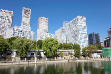 中国北京高档的写字楼建外SOHO