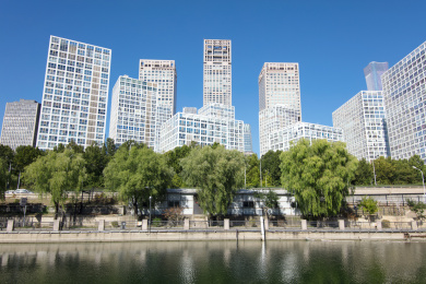 中国北京高档的写字楼建外SOHO