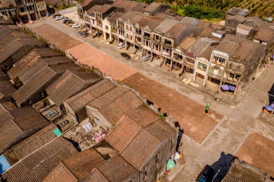 中国广东省台山市端芬镇梅家大院