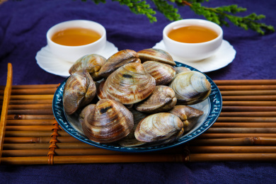 海产美味食材新鲜花甲