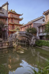 四川成都龙潭水乡人文景区