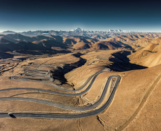 中国西藏珠峰108拐