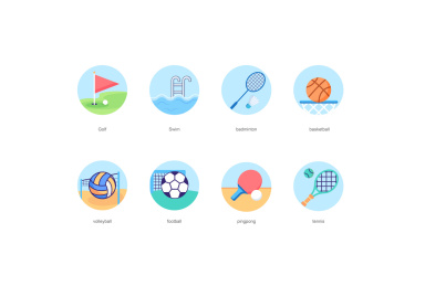 运动类/球类图标icon