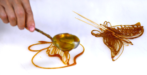 中国四川老成都老行当民间艺术 摆糖画