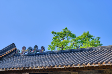 中国广州农讲所番禺学宫明伦堂古建筑
