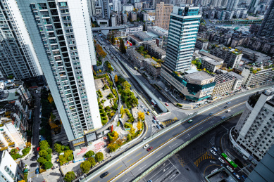 中国贵州贵阳市城市风光