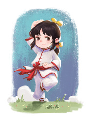 功夫小女孩