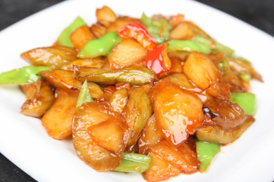 中餐美食-东北菜-地三鲜