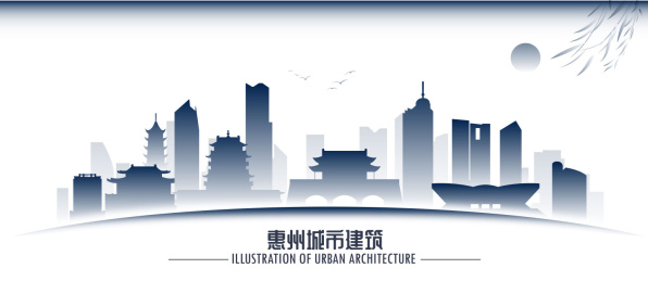 惠州城市建筑群