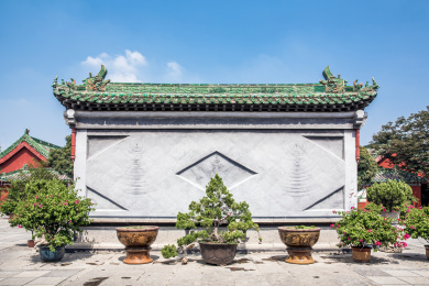 中国河南省开封包公祠照壁