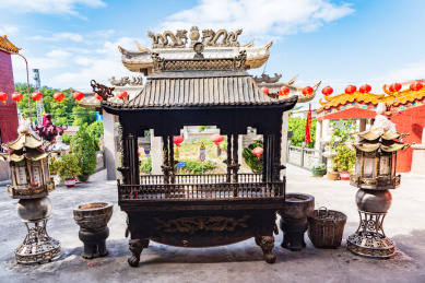 中国广东惠州惠东双月湾龙山观