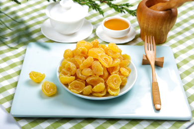 黄桃干蜜饯果脯