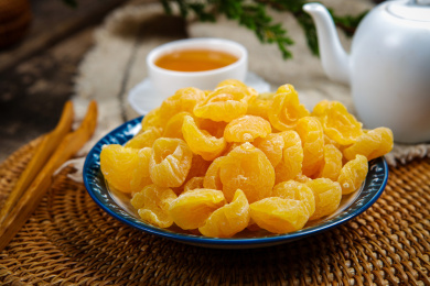 黄桃干蜜饯果脯