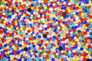 五颜六色的纽扣