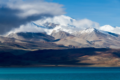 中国西藏阿里拉昂错