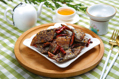 家常下酒菜香酥煎带鱼