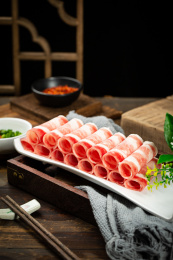 重庆火锅新鲜牛肉卷