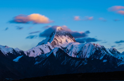蜀山之王贡嘎雪山