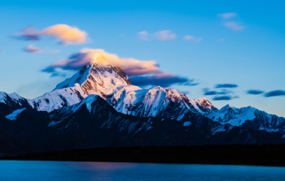 蜀山之王贡嘎雪山