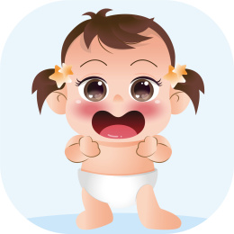 手绘婴幼儿母婴开心宝宝孕婴童健康矢量孕妈
