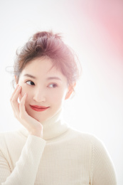 年轻中国女性肖像