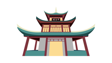 贵州贵阳地标建筑甲秀楼