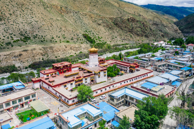 中国西藏山南市洛扎县色乡赛卡古托寺