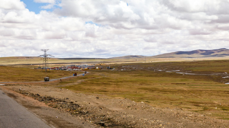中国青海青藏公路沿线五道梁
