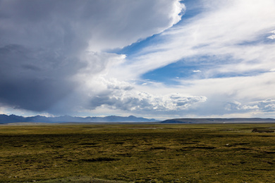 中国青藏公路G109国道沿途风光