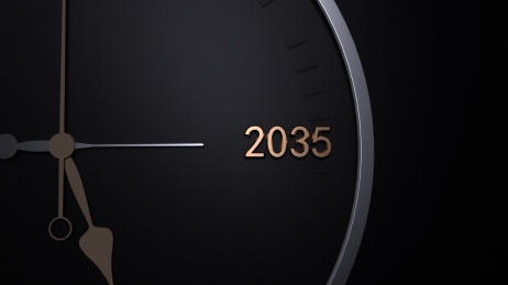 3D渲染2035年概念插图