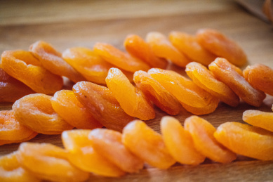 美味的杏脯杏干，酸甜可口