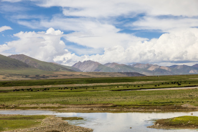 中国青藏公路G109沿途风光