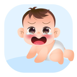 手绘婴幼儿母婴开心宝宝孕婴童健康矢量孕妈