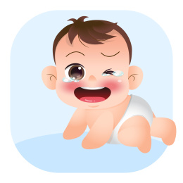 手绘婴幼儿母婴开心宝宝孕婴童健康矢量孕妈