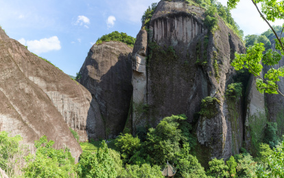 中国福建武夷山天游峰景区风光
