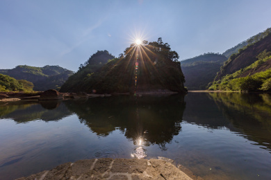 中国福建武夷山天游峰景区风光