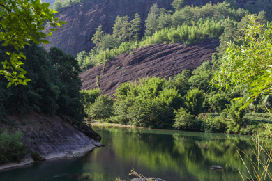 中国福建武夷山天游峰景区风光