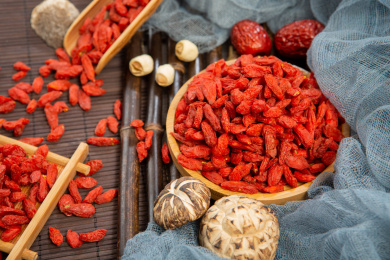 枸杞、枸杞水多视角带环境详情图