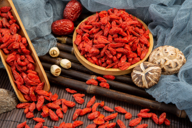 枸杞、枸杞水多视角带环境详情图