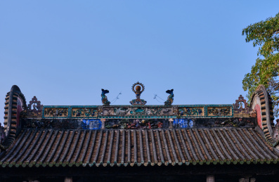 中国广州锦纶会馆中式岭南建筑
