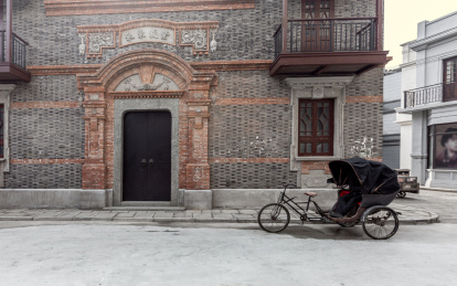 中国上海石库门民居