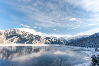 中国新疆天山天池