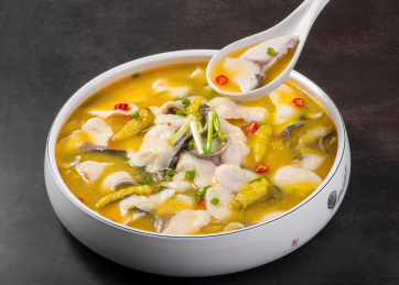 中国菜系之四川金汤酸菜鱼