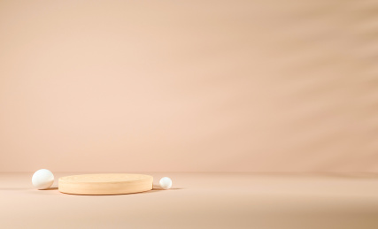 简约3D空间展示场景