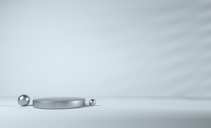 简约3D空间展示场景