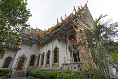 潮州泰佛殿特色建筑风光，中国广东