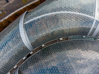 俯视青岛世界园艺博览会主会场