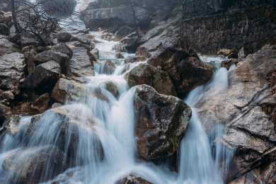 中国浙江杭州临安大明山景区风光景色