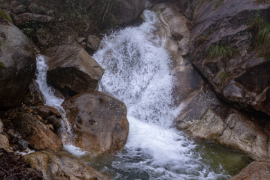 中国浙江杭州临安大明山景区风光景色